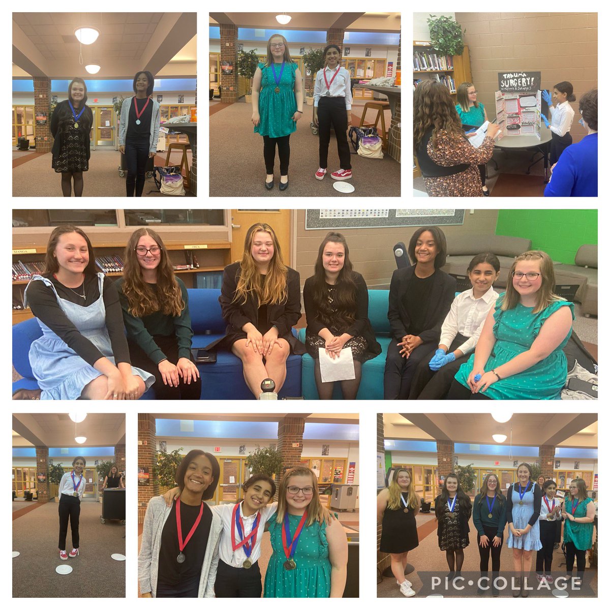 MrsSklad's tweet image. Our @RMSNobleKnights participated in a mock HOSA competition today.  So proud of these young ladies and what they accomplished.  Shout out to @fraserhosa and @martivani for this opportunity and their efforts the past few months.  @HustonLJulian