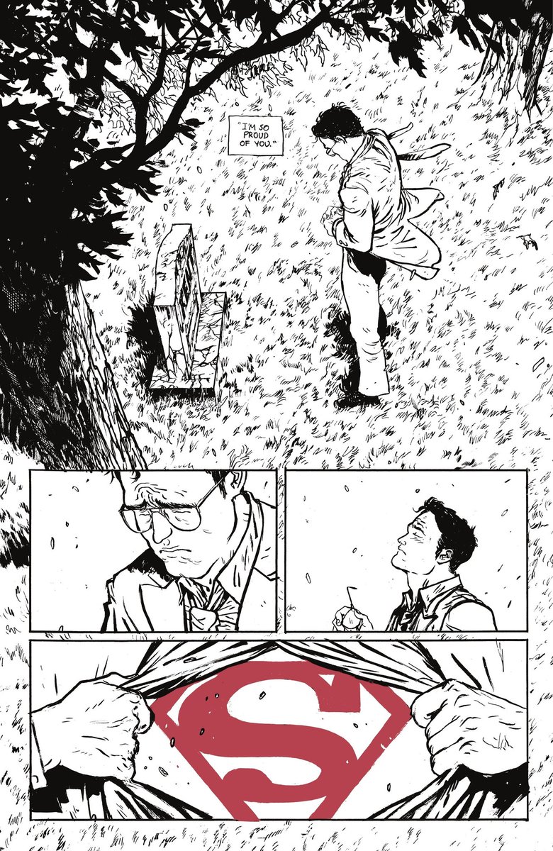 Esta historieta de Daniel Warren Johnson forma parte de la nominación a mejor antología de Superman: Red and Blue. La he visto varias veces incompleta o desordenada: aquí va entera y completa.
1/2