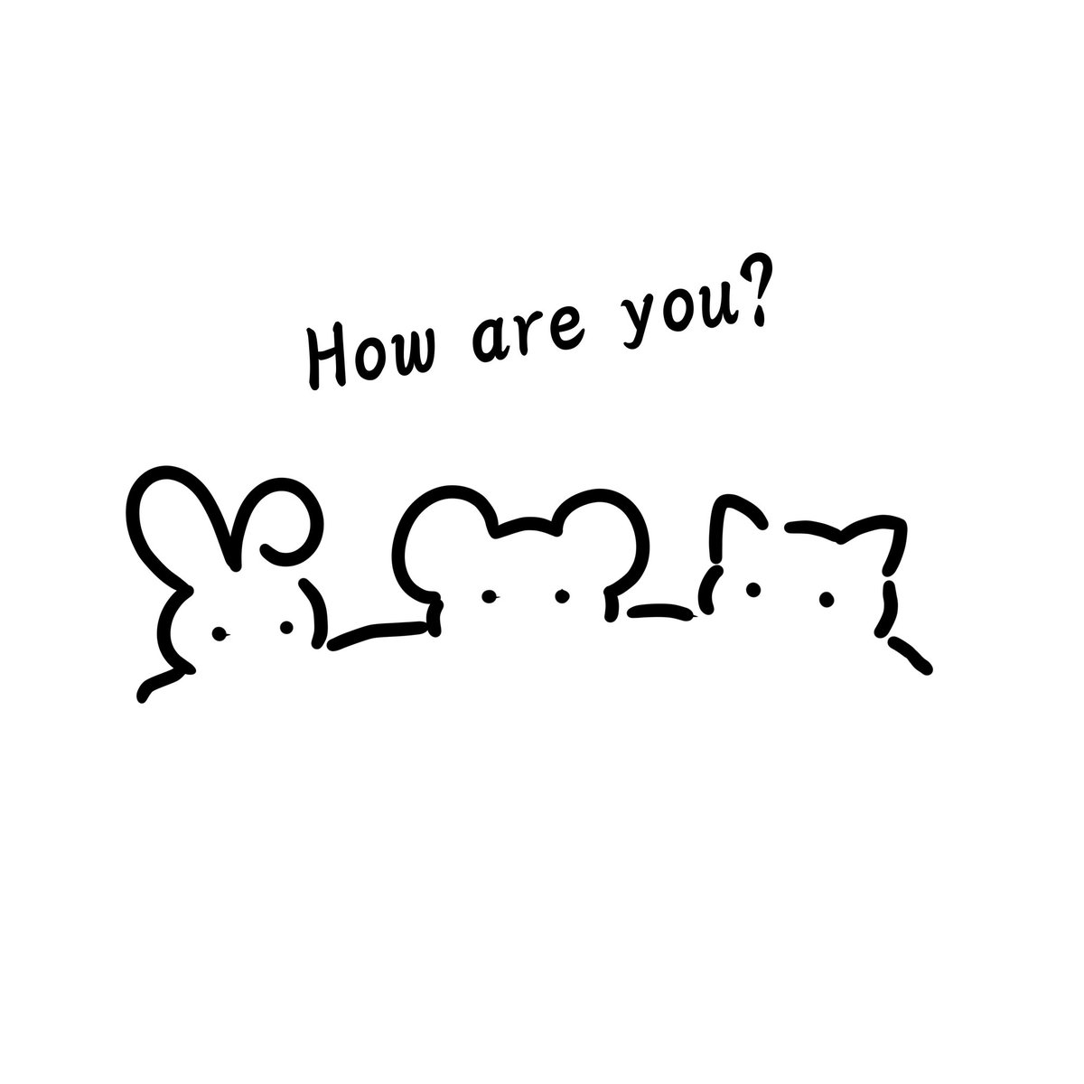 monyo3939's tweet photo. おはもにょ🐰🐭🐱

#もにょっちーず https://t.co/j2xzoN4j38