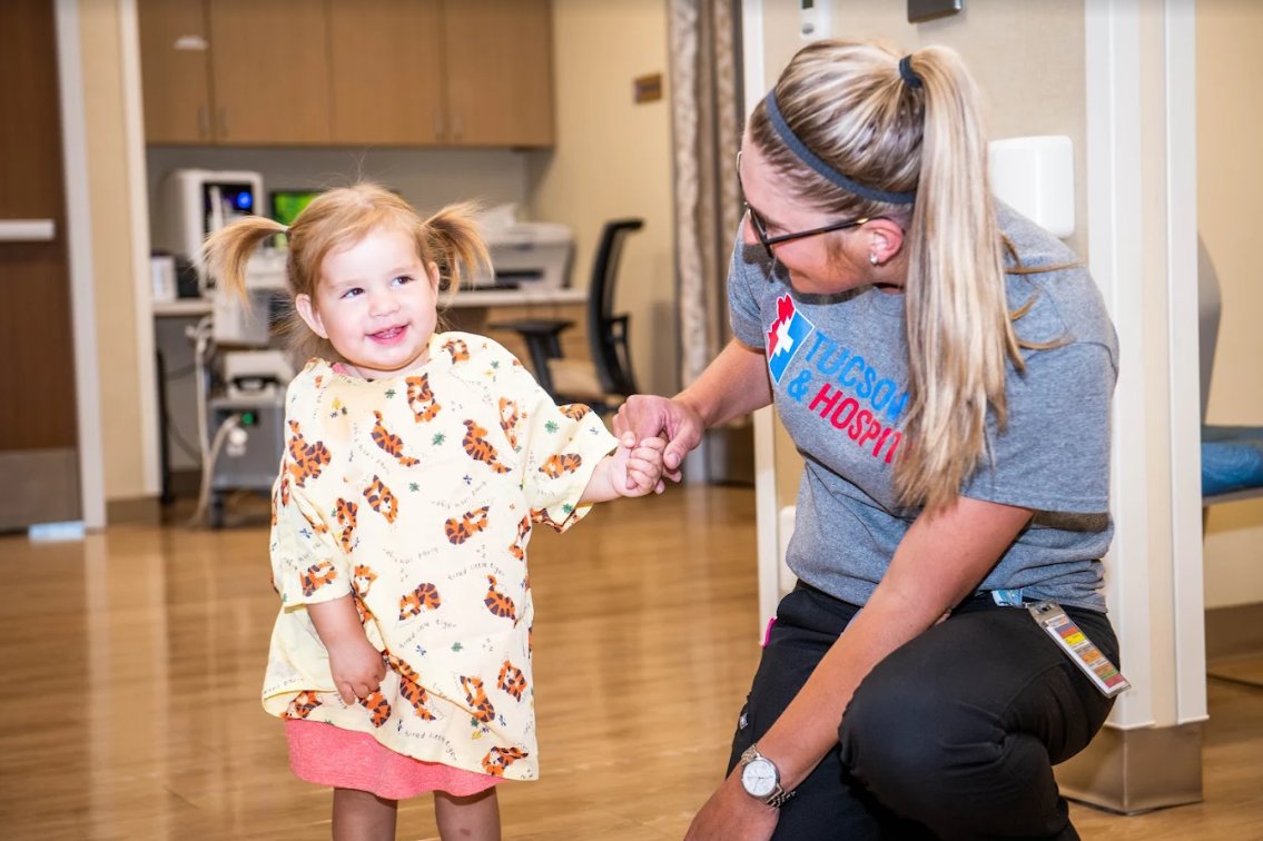 Rest assured your little ones are getting the care and treatment they deserve when you choose to work with our pediatric specialists at Tucson ER &amp; Hospital. Visit our website today to learn more.  1l.ink/RDHCPQF