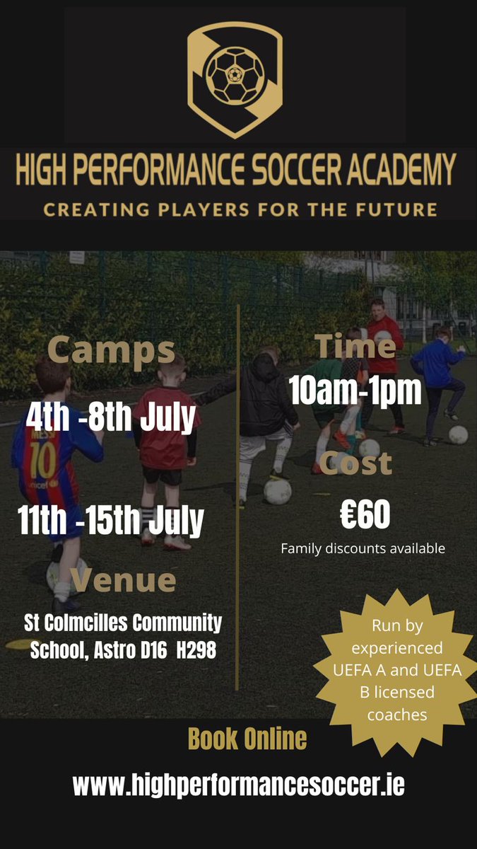 Summer camps ⚽️🌞⚽️🌞⚽️🌞⚽️🌞