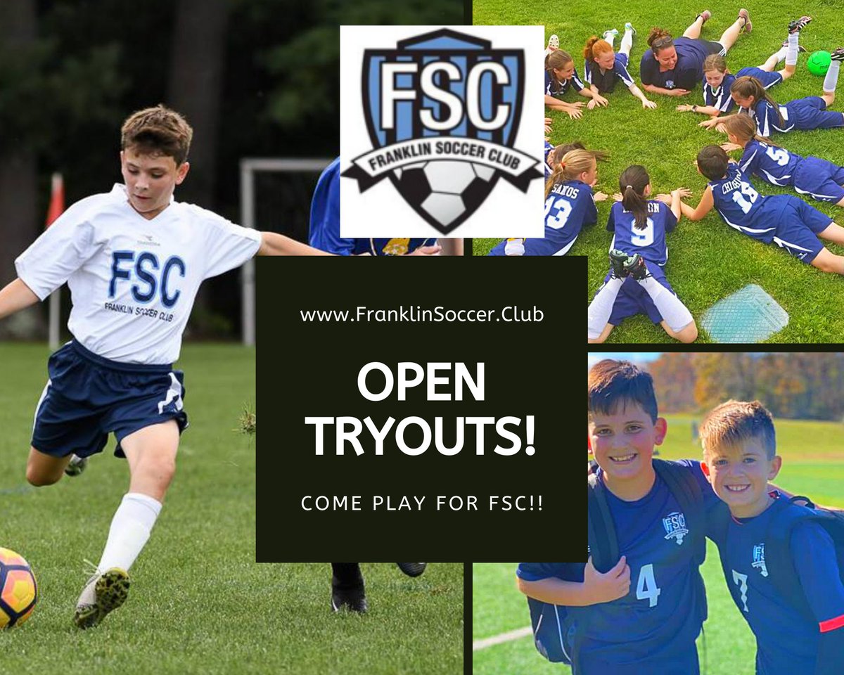 Train better, Play better with FSC
Register now for Open Tryouts!
franklinsoccer.club/page/show/4007…