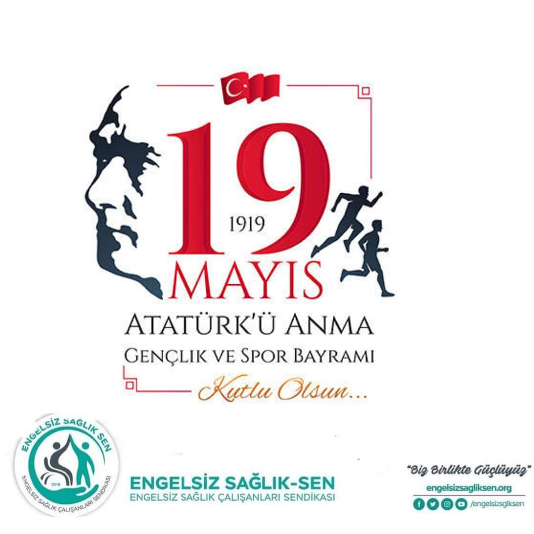 engelsizss's tweet photo. Aziz Türk milletinin ve Geleceğimizin olan gençlerimizin 19 Mayıs Atatürk'ü Anma, Gençlik ve Spor Bayramı'nı kutlayarak, başta Gazi Mustafa Kemal Atatürk olmak üzere Kurtuluş Savaşı'nın bütün kahramanlarını saygı ile anıyorum.
@kenanonalan
#19Mayıs1919 https://t.co/JyKsri4DkU