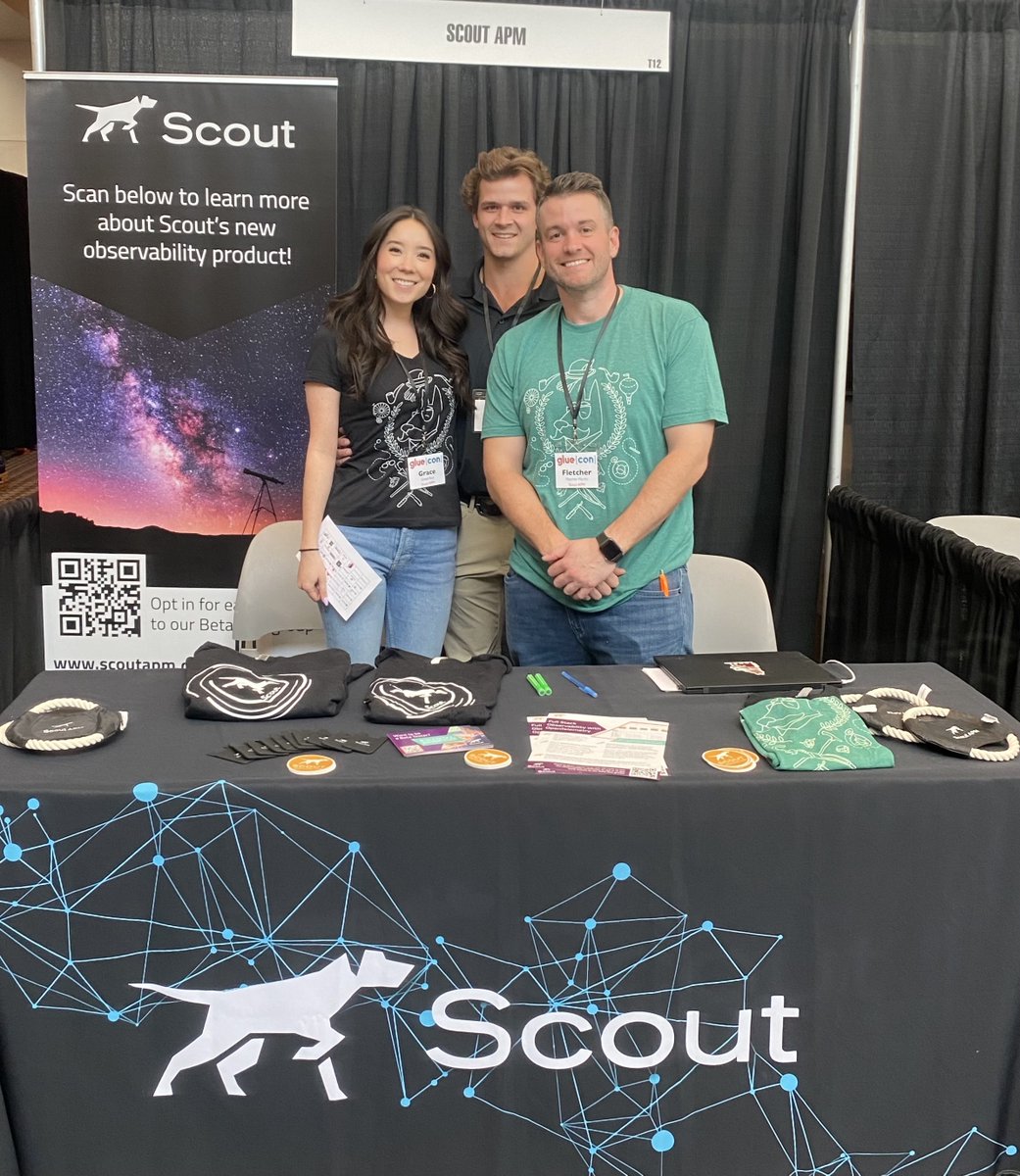 Stop by our booth at @gluecon for swag and information on observability! 

#gluecon2022 #opentelemetry #observabiilty