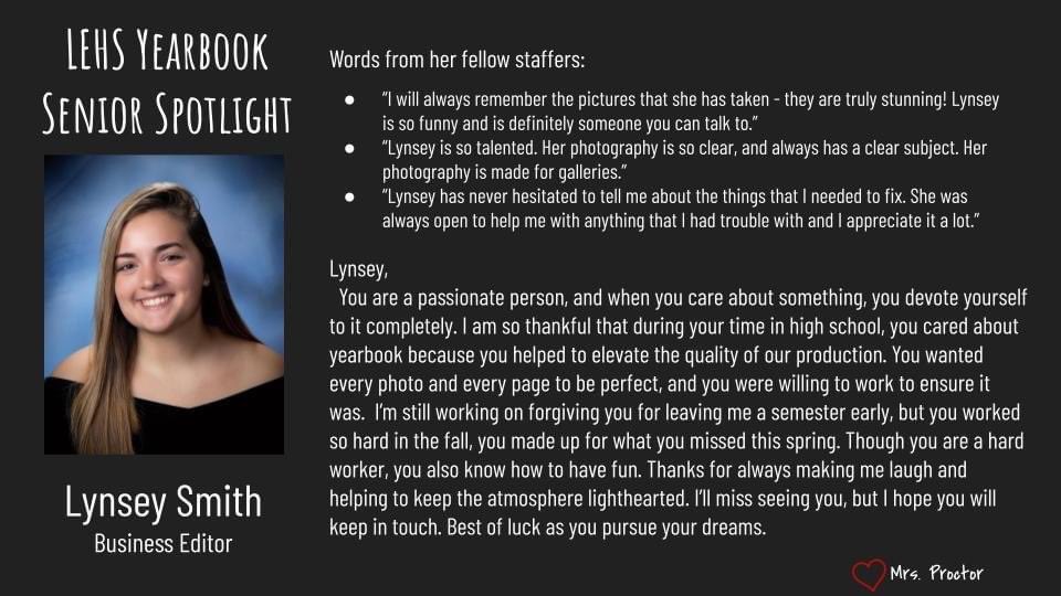 Help me celebrate our hard-working &amp; hilarious business editor! <a href="/LEHSDemons/">Lugoff-Elgin High</a>