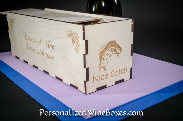 WineGiftBoxes's tweet photo. #wedding gift, NICE CATCH, #winewednesday, made by #wineboxguy at https://t.co/YxZXmVzxbe https://t.co/IlqnvXb78E