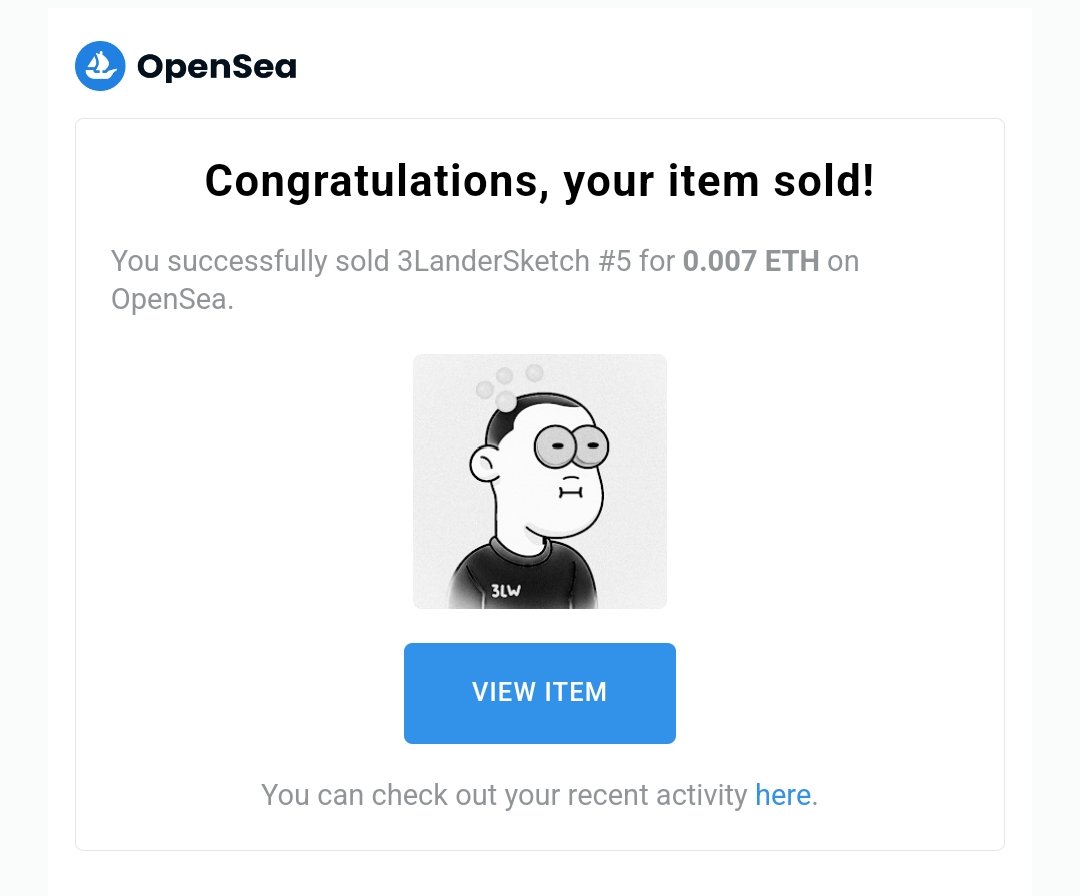 Mint: opensea.io/collection/3la…

Drop your $ETH wallet address 🌈

Follow &amp; Retweet ♻️

#NFT #NFTGiveaway #NFTdrop #3landers #3landersketch #opensea