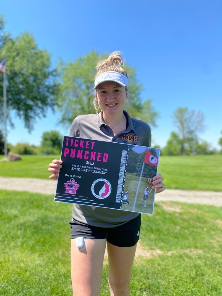 MVAOCOURams's tweet photo. The girls’ golf team finished in third place at the regional final today! Cadence Koenigs placed individually and will be moving on to the state tournament in Cedar Falls next week! Congratulations on an amazing season, ladies. Good luck at state, Cadence! https://t.co/z4PlpgusdX