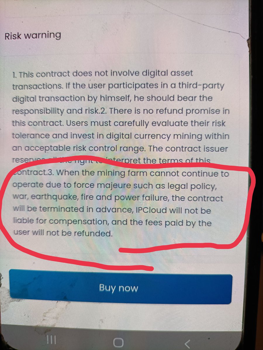 G4ville's tweet image. #IPCloud @IPCOfficial_ can you guy explain this clause. Are you really seriously saying what is written there.