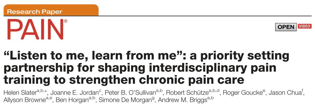 BenD_NZ's tweet photo. Very important (and robust) work from @hels_slater @PeteOSullivanPT @AndrewMBriggs et al. 

The findings resonate strongly and provide an excellent framework for clinicians working with people who have chronic pain and training providers alike. 👏👏👏

https://t.co/0IXMBv0z9T https://t.co/45Zl1AIkvj