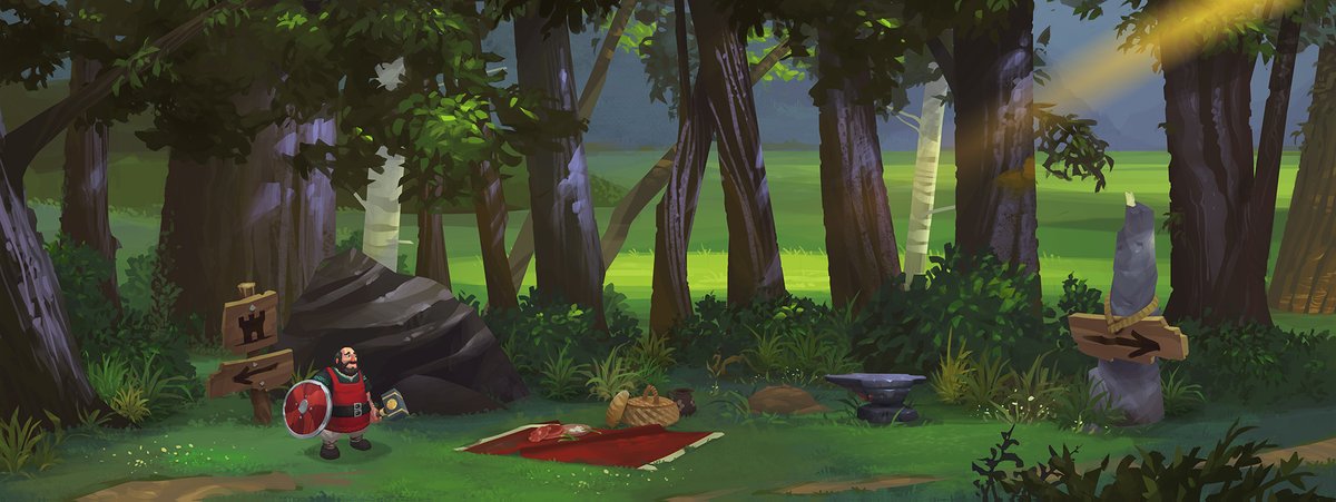 Andyweasel's tweet photo. Moar Yaga in-game special encounter environments.
#gamedev #gameart #environmentart https://t.co/NqcKrU7R7S
