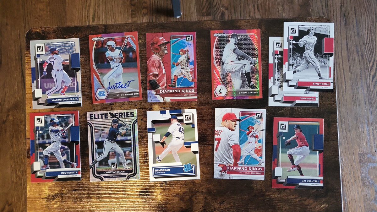 <a href="/CardsOfRetail/">CardsOfRetail</a> not bad for 70$ worth of Target snags 😎. /400 Vlad Jr and some other nice cards.