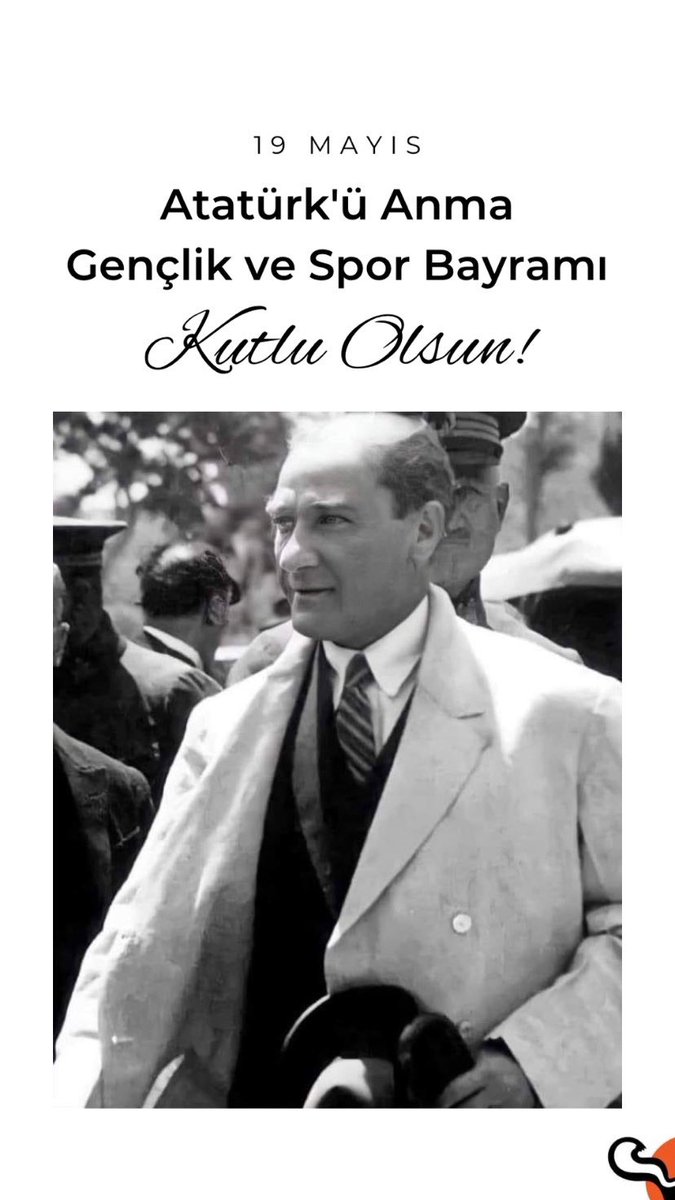 KokarcaMedya's tweet photo. 19 Mayıs Atatürk’ü Anma Gençlik ve Spor Bayramı kutlu olsun! 🦨🧡 https://t.co/Mh2C3ipSNA