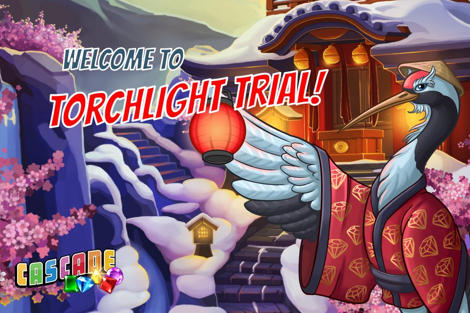 funkitron's tweet photo. New levels of Cascade are here! Prove your skill as a Cascade Master in Land 128: Torchlight Trial! https://t.co/WHEicyBtBu