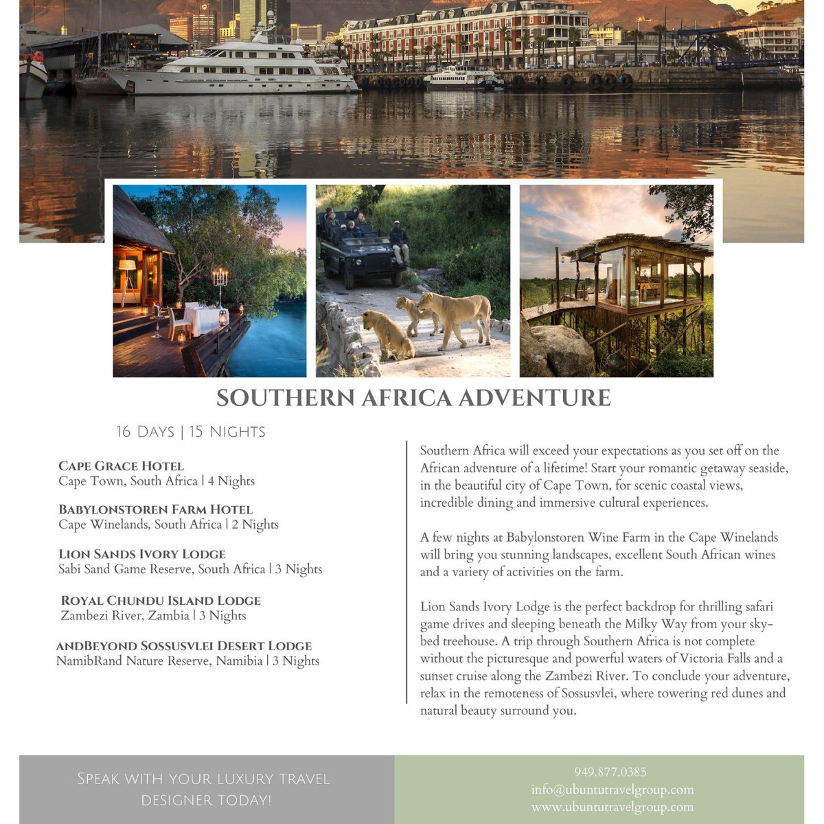 ElephantCoop's tweet photo. Take a swing at winning a luxury safari with @TravelUbuntu during our golf fundraiser this Friday! 
Discover your ultimate African safari with the Ubuntu Travel team during the Welcome Party and Registration!

#UbuntuTravel #LuxurySafaris #TravelUbuntu #OCGolf #Golf #Elephants https://t.co/eV5naiCtKb
