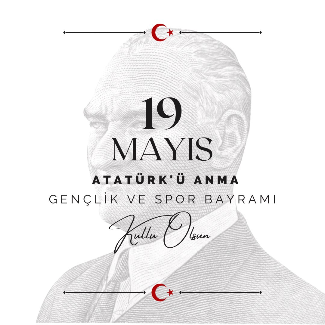 19 Mayıs Atatürk’ü Anma, Gençlik ve Spor Bayramımız Kutlu Olsun! 

İlelebet izindeyiz! 💙

#19Mayıs