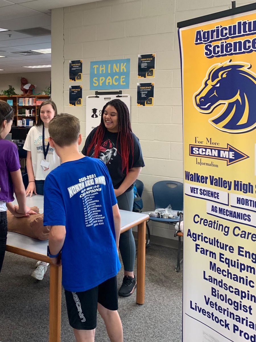 <a href="/WalkerValleyHS/">Walker Valley High School</a> loves welcoming future Mustangs! Great day with <a href="/prospectvikings/">Prospect Elementary</a> <a href="/NorthLeeElem/">North Lee School</a> <a href="/Charleston_ES/">Charleston_STEAM</a> <a href="/hopewelltigers/">Hopewell</a> <a href="/MichiganAvenueE/">Michigan Avenue Elem</a> 5th graders!!