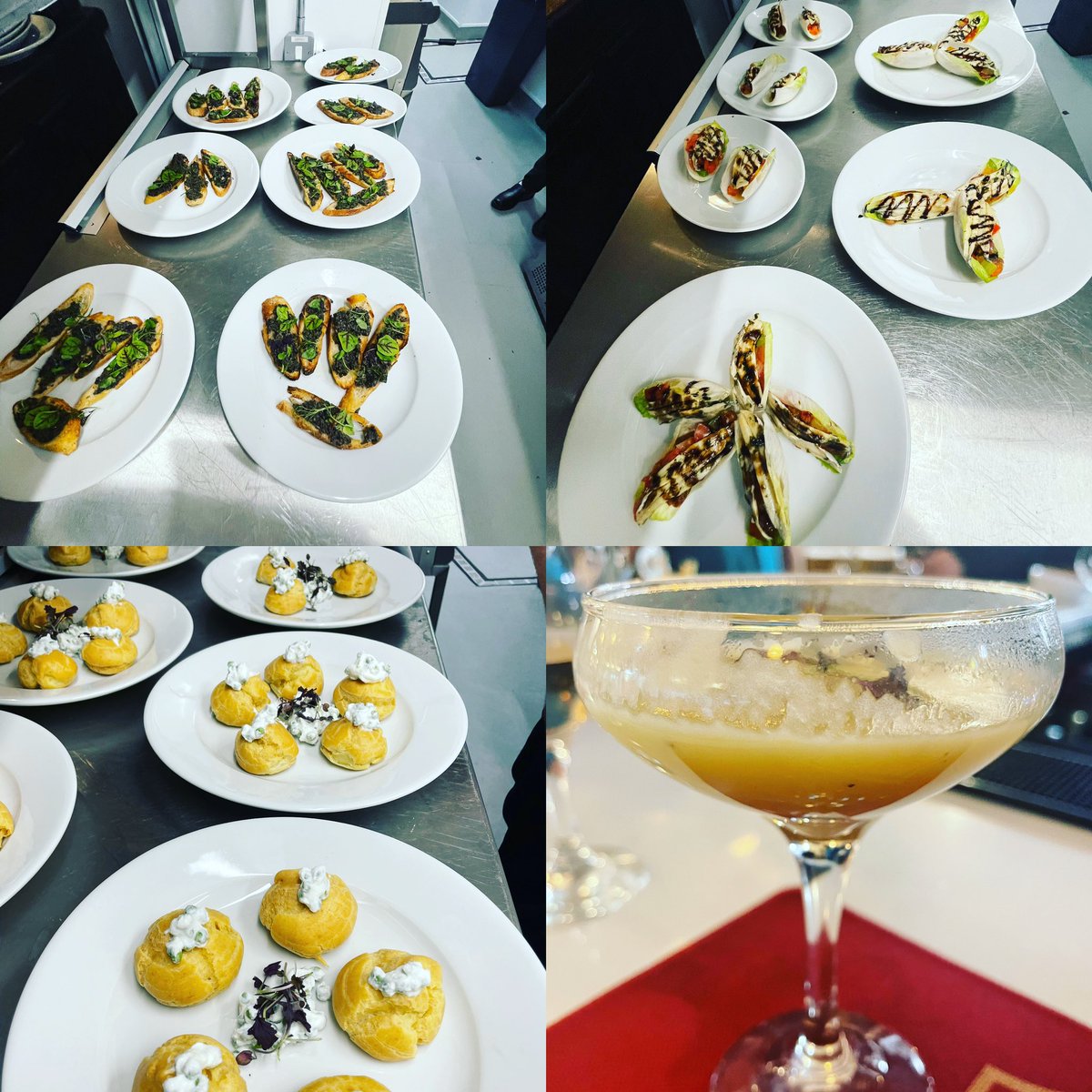Nathalie quirk came at the bistro this evening for a discussion with guest:
Here is some of the appetizer and treat we had for them:
Bon appétit 
Bistro Marc at Winter's.
-
-
-
Bon appétit

-
-
-
escoffier #escoffierproud #escoffieronline #escoffierschool #frenchchef #chefforlife