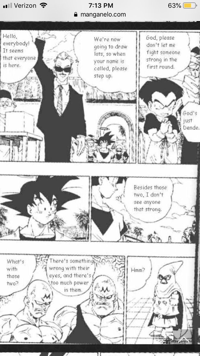 WillDieff's tweet photo. @DB_official_en “Gods just dende” https://t.co/H2unWKbHgU