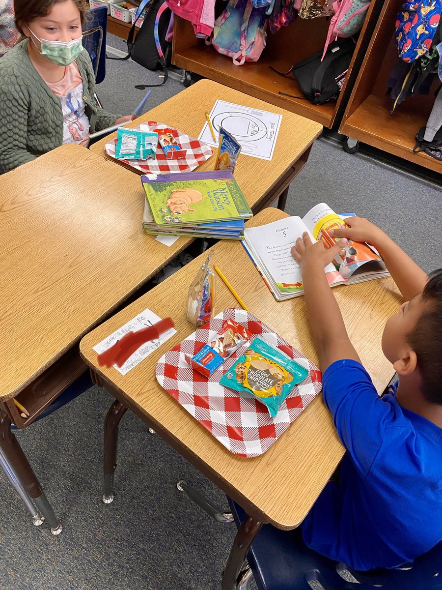 We started off our Book Series Club unit by having a Book Tasting! We are so excited to get into our clubs and start reading new books we haven’t read before! 📚❤️