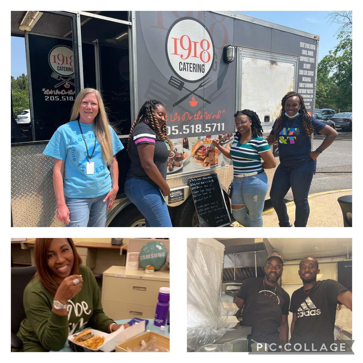 Online Call Back (OCB) (@team_callback) on Twitter photo We are so thankful & all smiles for the lunch ๐๐ดprovided to us today on behalf of our awesome leadership team for Employee Appreciation Week! Thanks 1918 Catering for preparing everything. <a href="/reevedia/">ReeVedia Mitchell</a> <a href="/Gwen1Hend/">GwenWinSquad</a> <a href="/alandria_fox/">Alandria</a> <a href="/thedoscarver/">Scott Carver</a> #LifeAtATT #OCBelite <a href="/OSA_Teams/">OSA</a> We are so thankful & all smiles for the lunch ๐๐ดprovided to us today on behalf of our awesome leadership team for Employee Appreciation Week! Thanks 1918 Catering for preparing everything. <a href="/reevedia/">ReeVedia Mitchell</a> <a href="/Gwen1Hend/">GwenWinSquad</a> <a href="/alandria_fox/">Alandria</a> <a href="/thedoscarver/">Scott Carver</a> #LifeAtATT #OCBelite <a href="/OSA_Teams/">OSA</a>