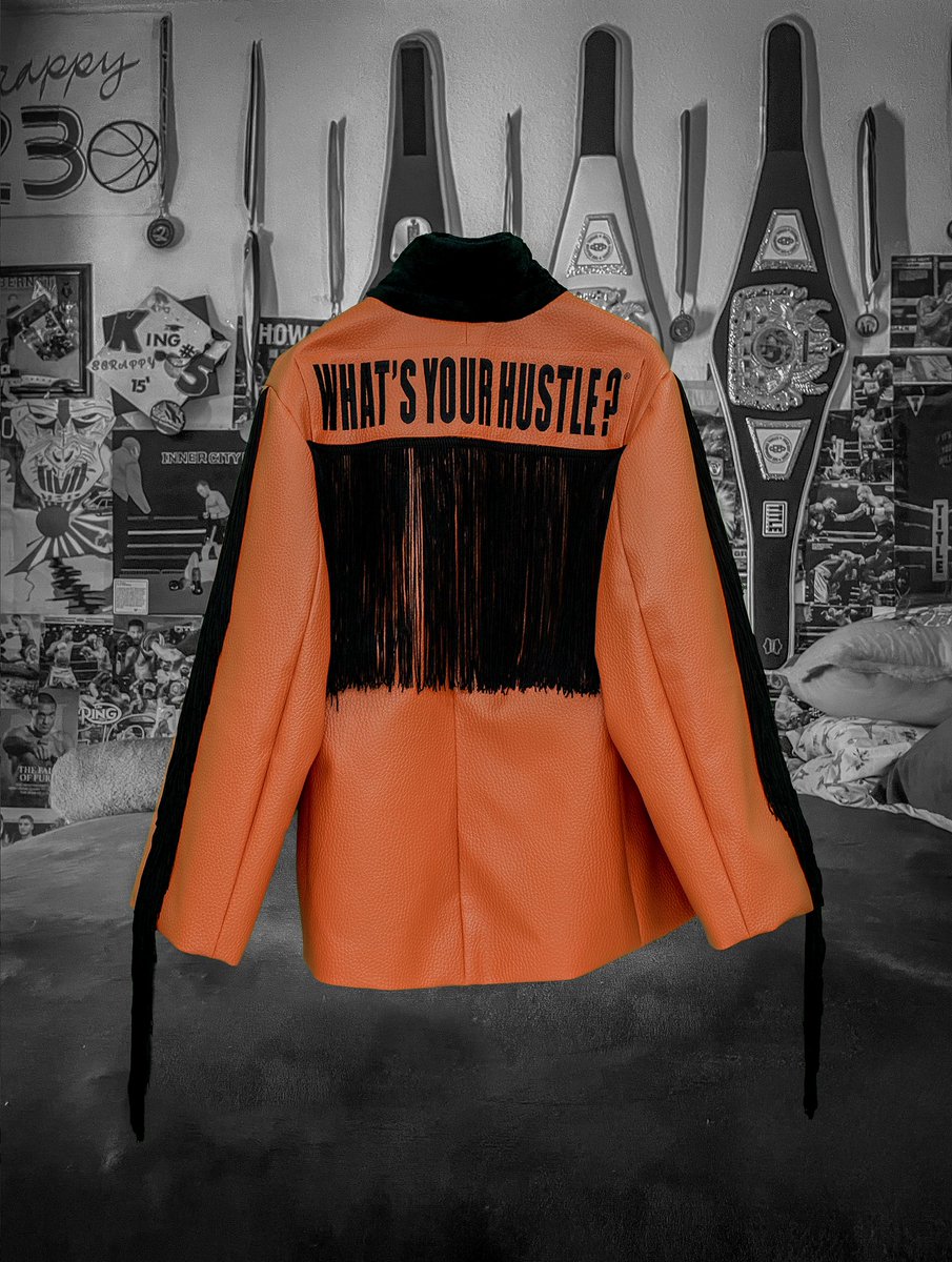 whatsyourhustl's tweet photo. Every outfit we've produced is made from scratch - from initial idea to inception here in #LA. For @Scrappyboxin ‘s legendary performance last week, we put together one of our proudest pieces to date. WHAT'S YOUR HUSTLE?®
#WHATSYOURHUSTLE
#MSCLT
#boxing
#scrappy https://t.co/v0Uw3zo6dr