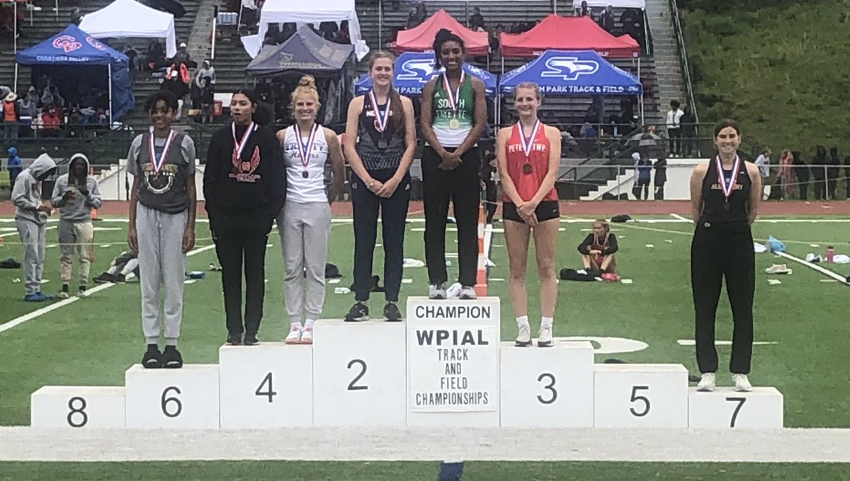 Another WPIAL Champion!  Congrats to Grace Howard for winning the WPIAL AAA Championship in the high jump!  Great job Grace!  #SFLionPride