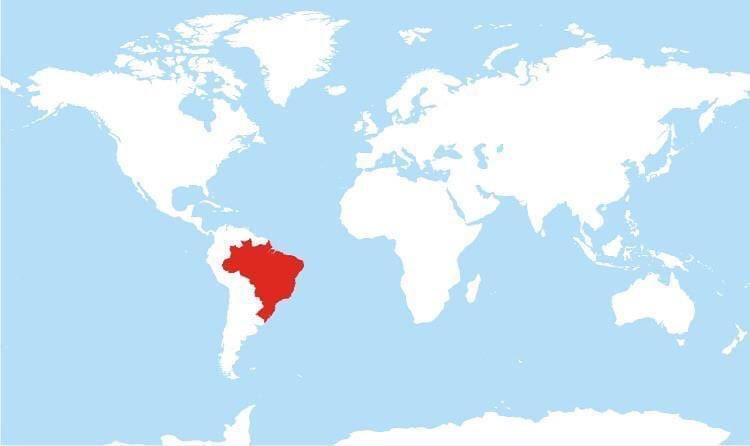 Map of the most requested countries for musicians to tour