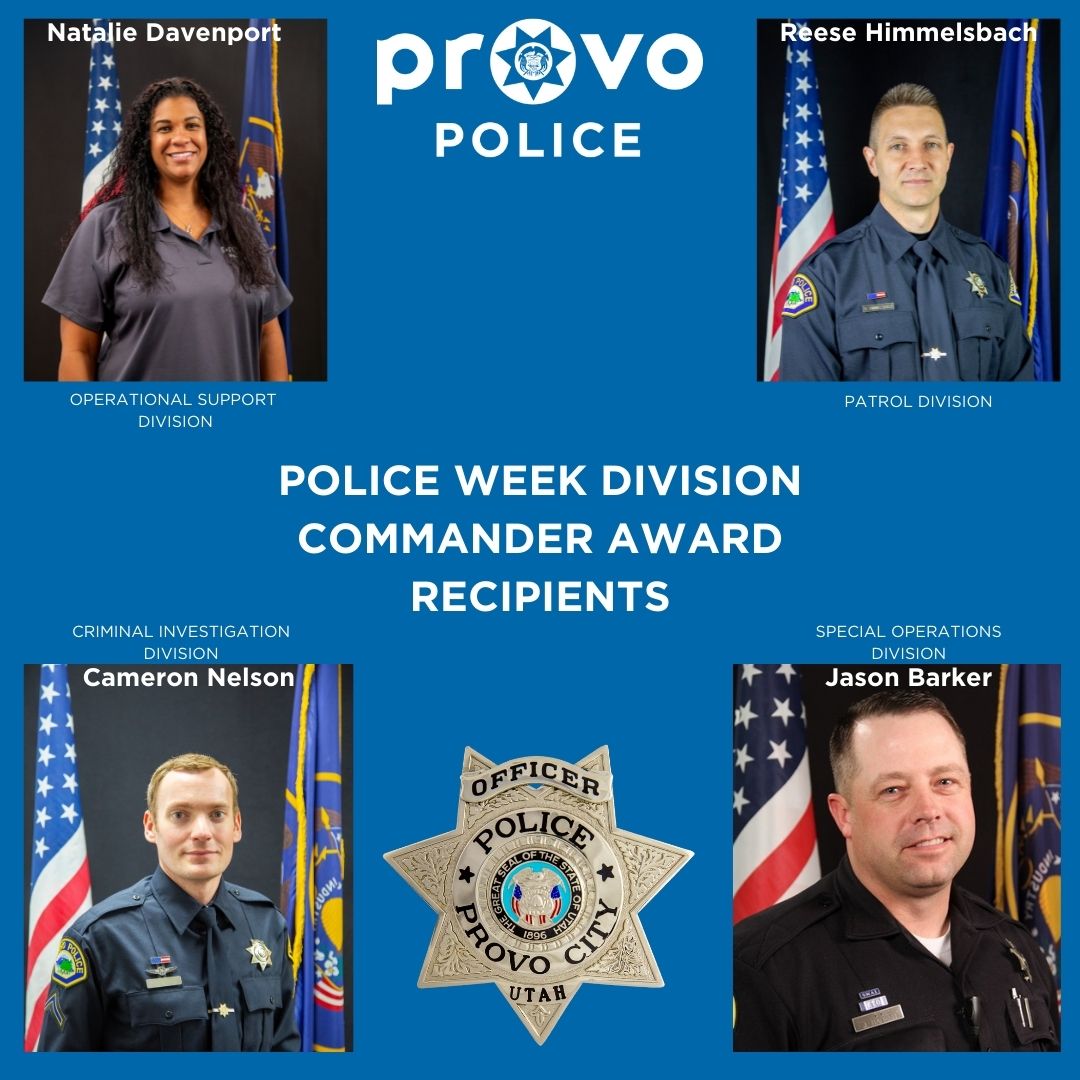 Provo Police on Twitter "Please help us congratulate all of the