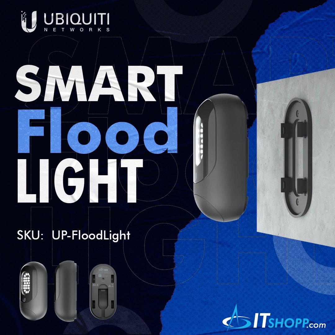 itshopp's tweet image. Ubiquiti Smart Flood Light.

itshopp.com

#ubiquiti #unifi #smartfloodlight #itshopp #ubiquitinetworks #lightsensor
