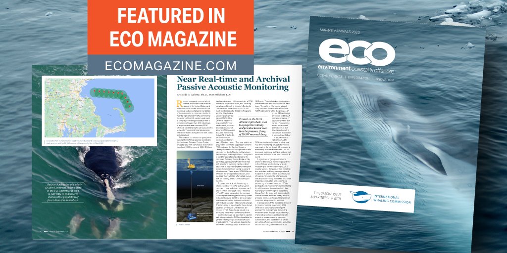 ecoMagNews's tweet image. In our special edition on marine mammals, learn how @EOMOffshore are helping to monitor whale populations through the use of passive acoustic buoys.

digital.ecomagazine.com/publication/?i…

#OceanMonitoring #Whales #Conservation
