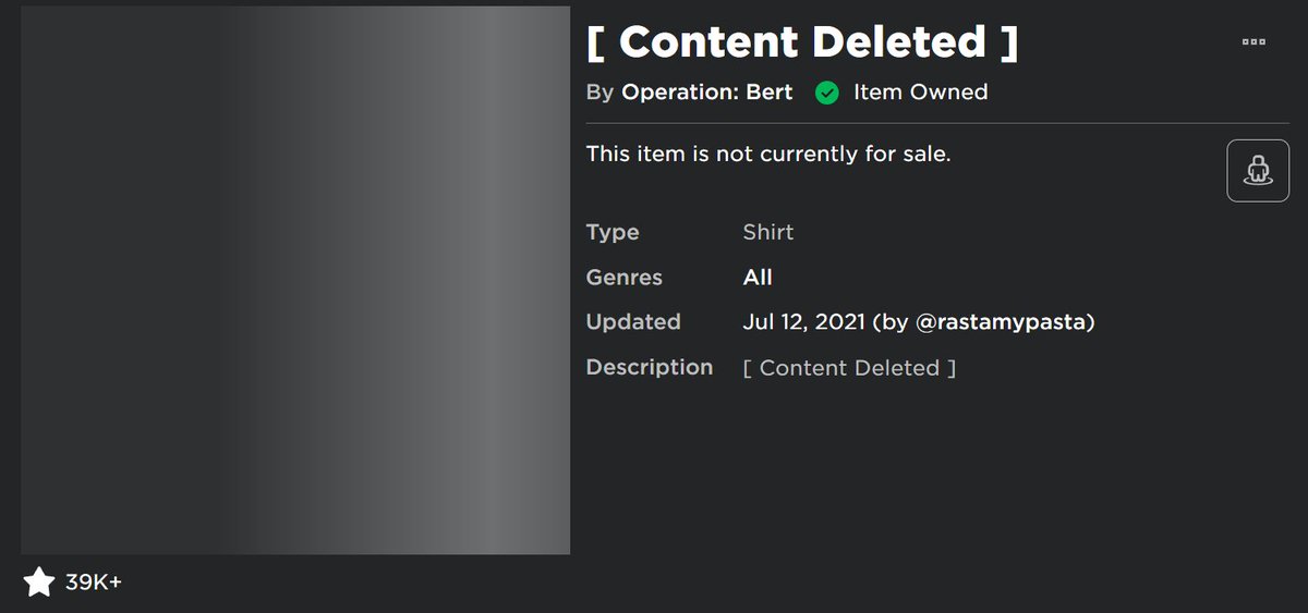 why did the ready player two shirt get content deleted @SharkBloxYT https://t.co/yJm7DEafYQ