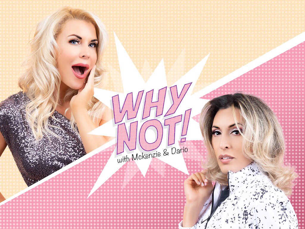 So excited to announce that this Friday May 20th we’ll be premiering a brand new #Podcast with my bestie <a href="/mckenziewestmor/">McKenzie Westmore Tatopoulos</a> 🎙 I’m so excited for you guys to listen to #WhyNot! Who’s tuning in...? 🤩