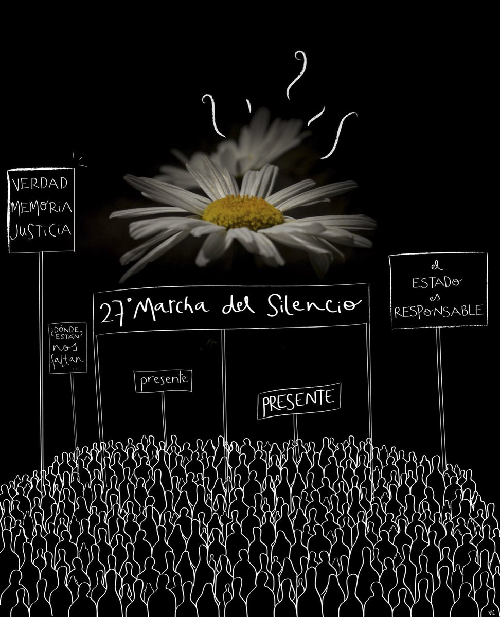 vicvalverde_'s tweet photo. Memoria y justicia. La verdad sigue secuestrada. ¿Dónde están?

@famidesa 
#MayoMesdelaMemoria #MarchadelSilencio2022 #MarchadelSilencioPresente https://t.co/EamqRTAYMn