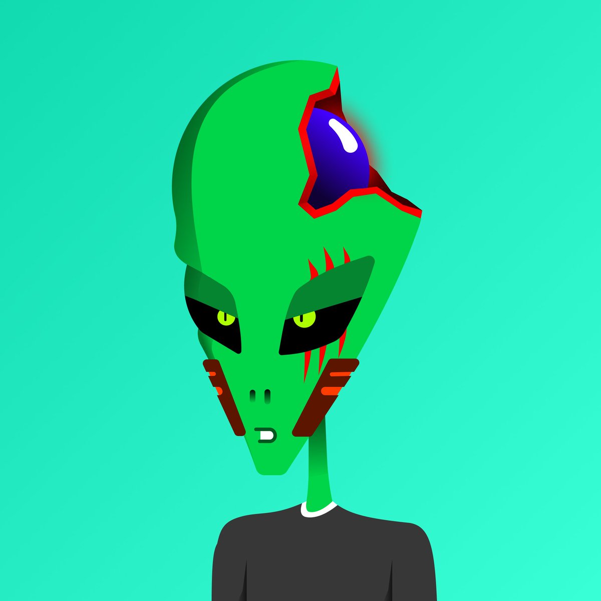 GN Neighbors!👽👽👽 What's up? We are pleased to present you the winner of the competition. This is <a href="/Motya_Leterz/">Motya</a>. Let's all congratulate the new member of our Neighborhood team!🥳🥳🥳 See you tomorrow!

#NFTs  #NFTCommunity #NFTProject 
#nftpainting #NFTGiveaway 
#NeighboursNft