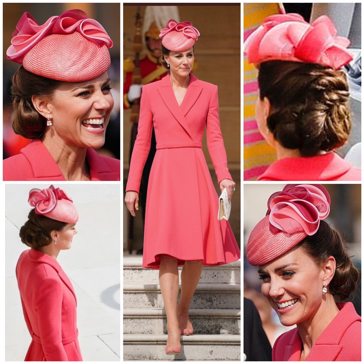CambridgeCrown's tweet photo. The Duchess of Cambridge is perfection in pink 💕

#DuchessofCambridge https://t.co/O9sIzuHcMK