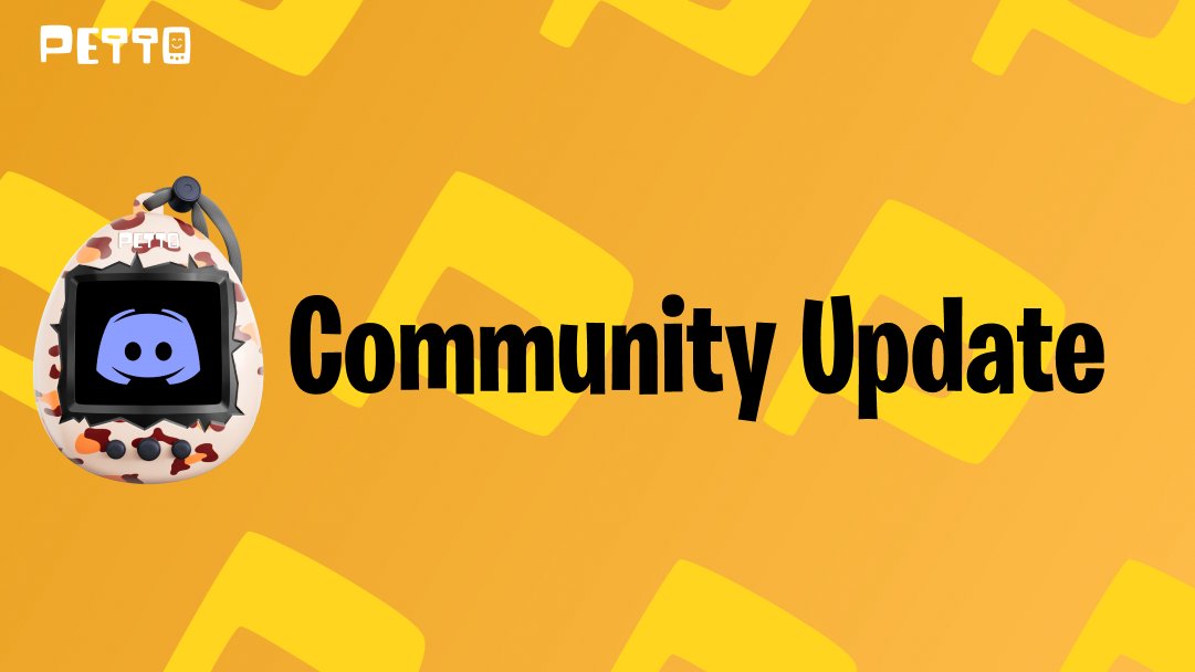 PettoIO's tweet photo. Connect your APES Wallet to our Discord server to receive token-based role!🎟️
It's a 🗝️to unique Petto social space experience. 
▶️https://t.co/Ldqw0mJFpN

#discord #token #nft #p2e #metaverse #decentralized #gamify #dao https://t.co/86Mbw7ApjL