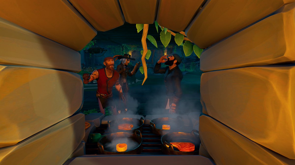 Cooking competition 🍗📸
<a href="/SeaOfThieves/">Sea of Thieves</a> 
#SoTShot 
.
#SeaOfThieves #seaofthivesgame #BeMorePirate #Xbox #rareltd
