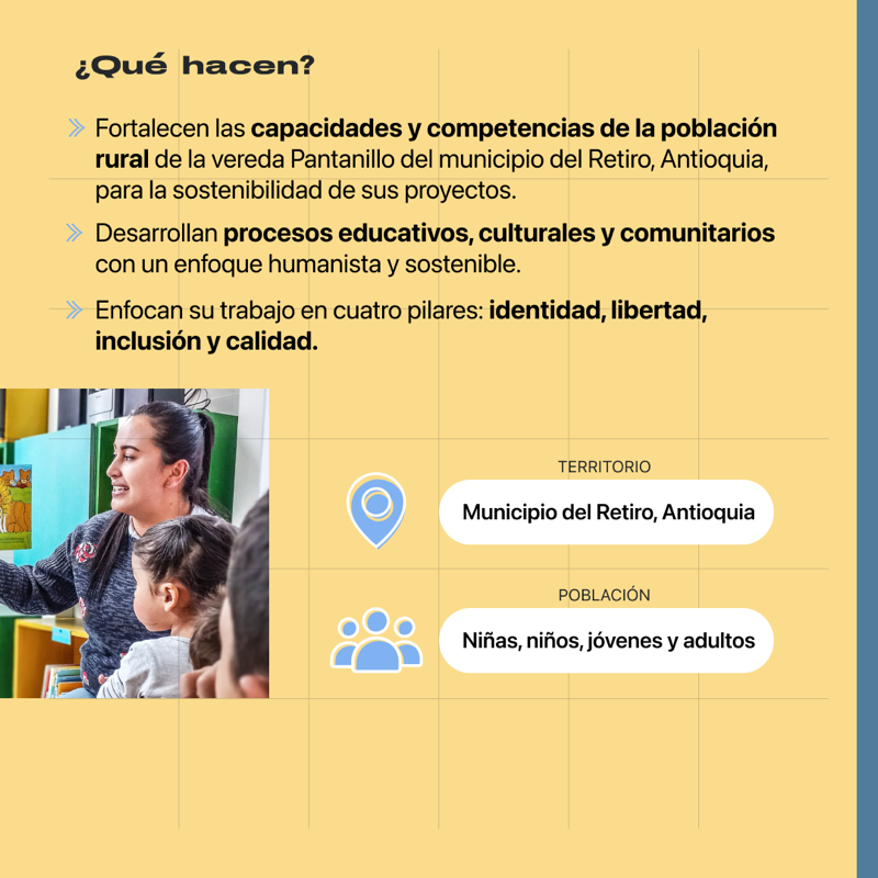 FCompaz's tweet photo. El pasado 15 de mayo se celebró el Día Nacional del Maestro y en el marco de esta conmemoración queremos resaltar el trabajo de Laboratorio del Espíritu, una iniciativa de jóvenes que sueña con convertirse en referente de la educación rural en el país 🇨🇴