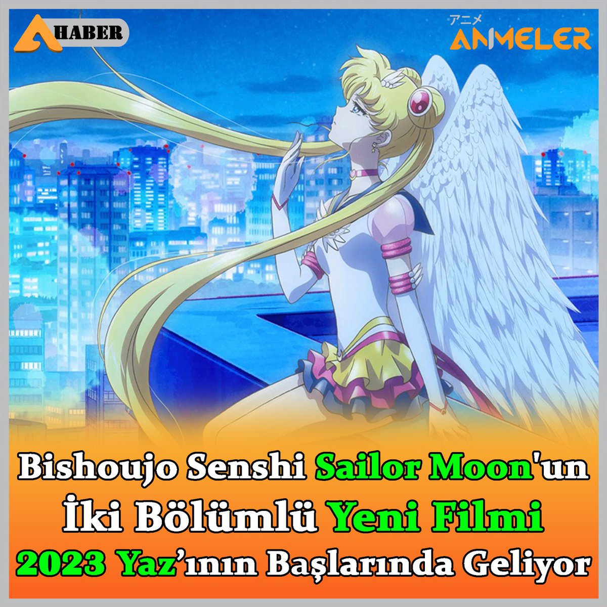 Bishoujo Senshi Sailor Moon'un iki bölümlü yeni filmi 2023 Yaz'ının başlarında geliyor.

Ayrıntılar için 👉👉 animeler.net