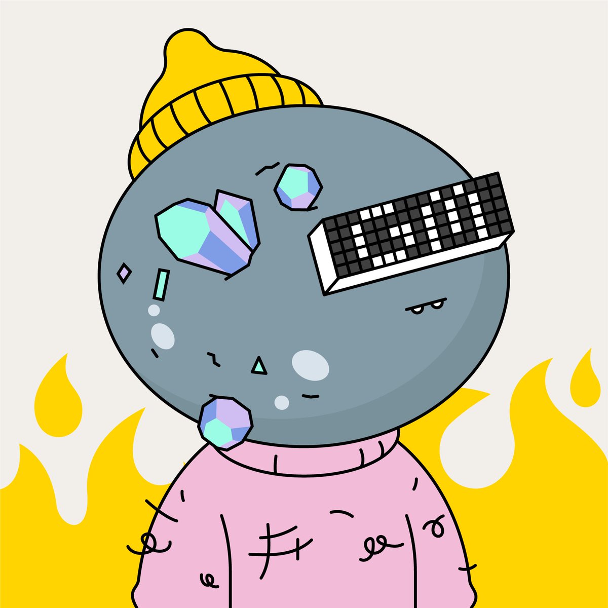 EggCameFirstNFT's tweet photo. Fossil Eggies: we are the coolest!

#NFTCommmunity #NFTGiveaway #NFTProjects #NFT https://t.co/p8HDNdBlFk