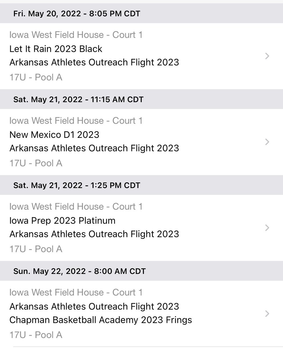 Excited to head to Council Bluffs, IA for Prep Girls Hoops Live this weekend! Here’s the schedule for Flight 2023! ✈️ 
<a href="/FlightAAOGBB/">AAO Flight Girls Basketball</a> <a href="/PGHCircuit/">Prep Girls Hoops Circuit 🏀</a>