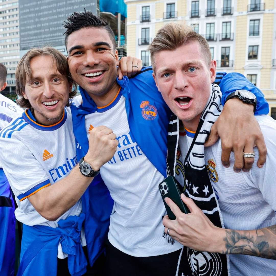 Yo tuve la suerte de verlos jugar en el Real Madrid. 🤍