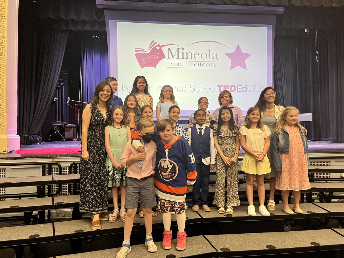 We learned so much from our Ted Talk presenters today! Amazing job! <a href="/missprincipato1/">Gina Principato</a> <a href="/Pena_dual/">Erika Peña</a>  So #MineolaProud