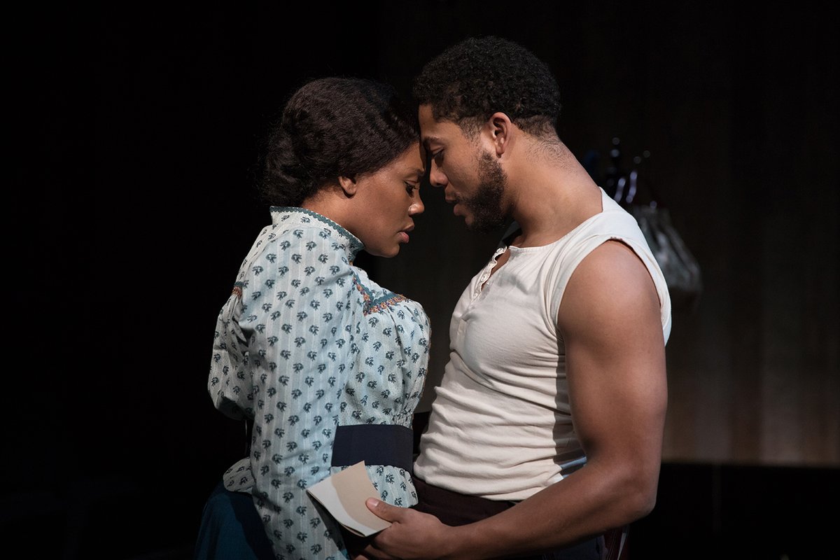 LCTheater's tweet photo. Congratulations to our beautiful production of #IntimateApparelOpera, nominated for 8 @DramaDeskAwards, including:
* Outstanding Musical
* Outstanding Actress in a Musical – @KPiperBrown
* Outstanding Featured Actor in a Musical – Justin Austin
Photo: Julieta Cervantes https://t.co/mGfebBHh2K