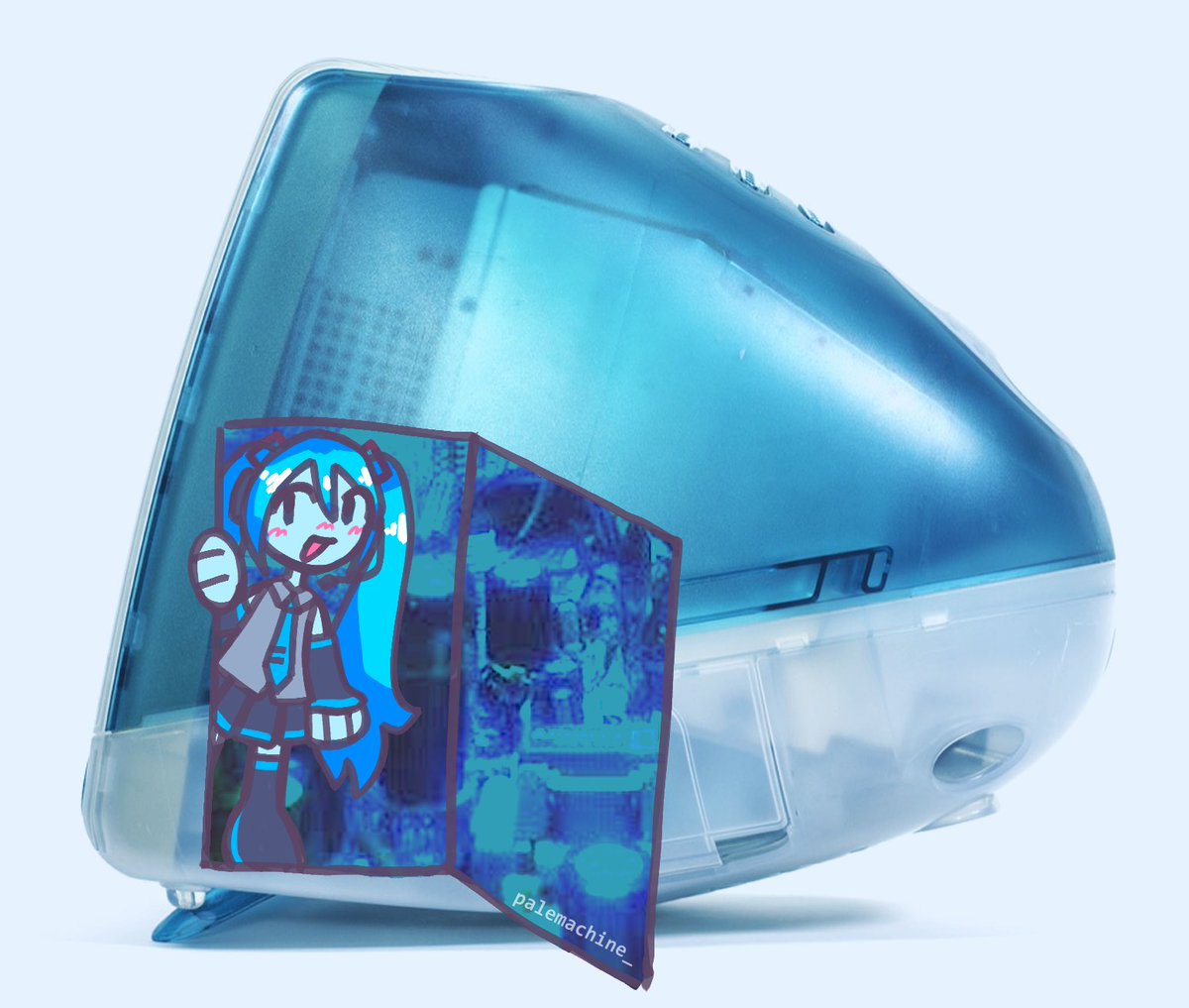 palemachine_'s tweet photo. what would i do if miku was real and she lived in ur computer

#初音ミク https://t.co/WRIF3yt1oB