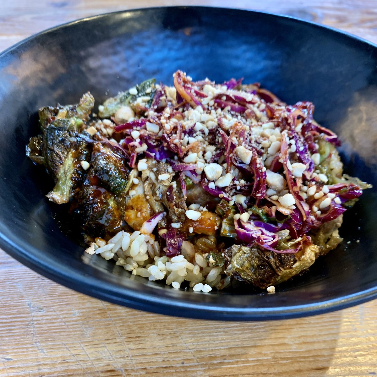 VeganOmaha's tweet image. Tofu Yum-Yum Bowl #FlagshipCommons