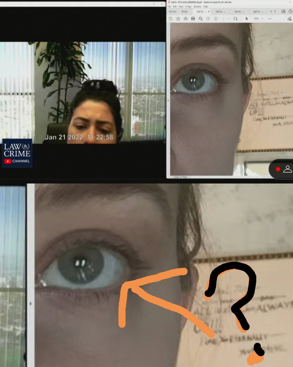 FirstPogMoThoin's tweet photo. Is the whites of her eyes rather phuky? Does that look photoshopped? White stops. This has been tampered with!
#AmberHeardlsALiar #AmberHeard #amberneedshelp
#photoshopediting
WTF https://t.co/D9JMMOHZcc