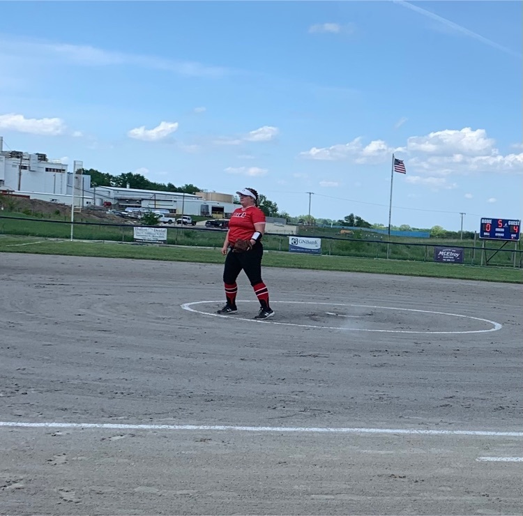 OHSActivities's tweet photo. Lady Cyclones held off Holton in the final two innings.  Final score 4-3 to move on to State. https://t.co/DwuqDVW2Z4