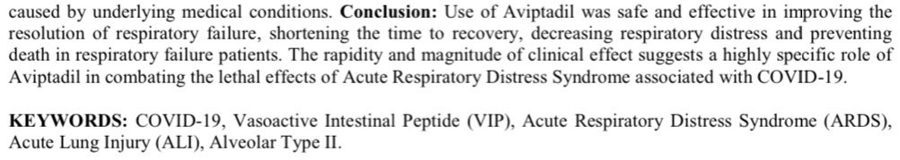 chris_misquez's tweet photo. On April 29, 2022, India approved #Aviptadil for EUA for COVID. If only the @US_FDA wasn’t corrupt and actually interested in saving lives, it would’ve been approved here in September 2020 when the first EUA application for #Zyesami was filed. #FDA #EUA https://t.co/3YqAMuOM44